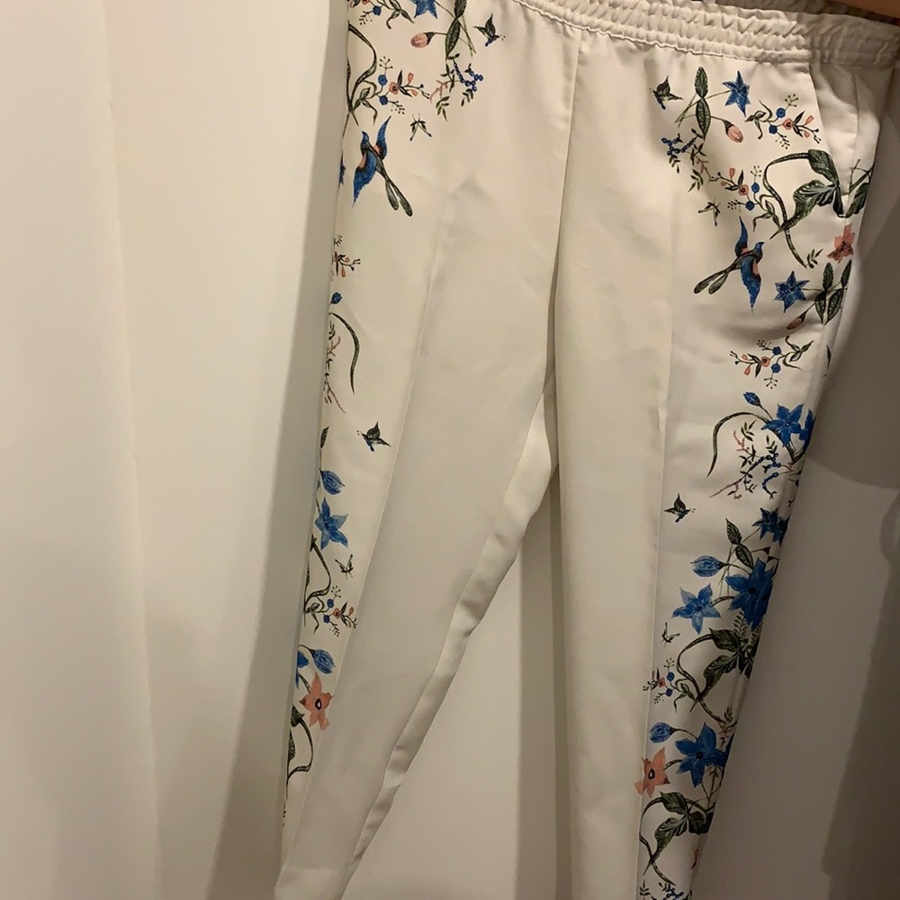 Cream Nature Pants